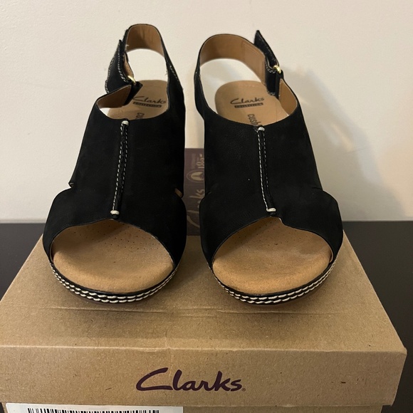 Clark’s Helio Float Wedge size 9.5 W - Picture 1 of 5